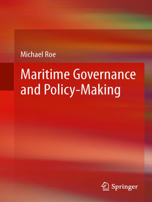 cover image of Maritime Governance and Policy-Making